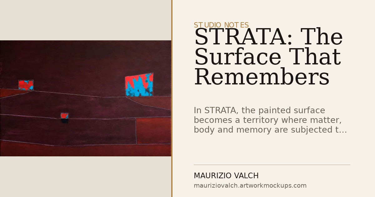 STRATA: The Surface That Remembers