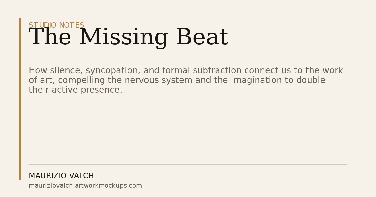 The Missing Beat