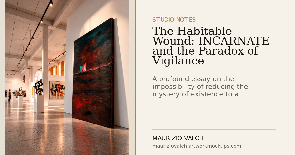 The Habitable Wound: INCARNATE and the Paradox of Vigilance