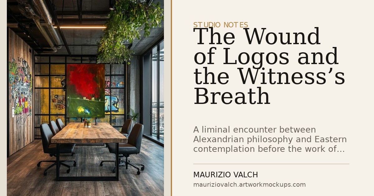The Wound of Logos and the Witness’s Breath