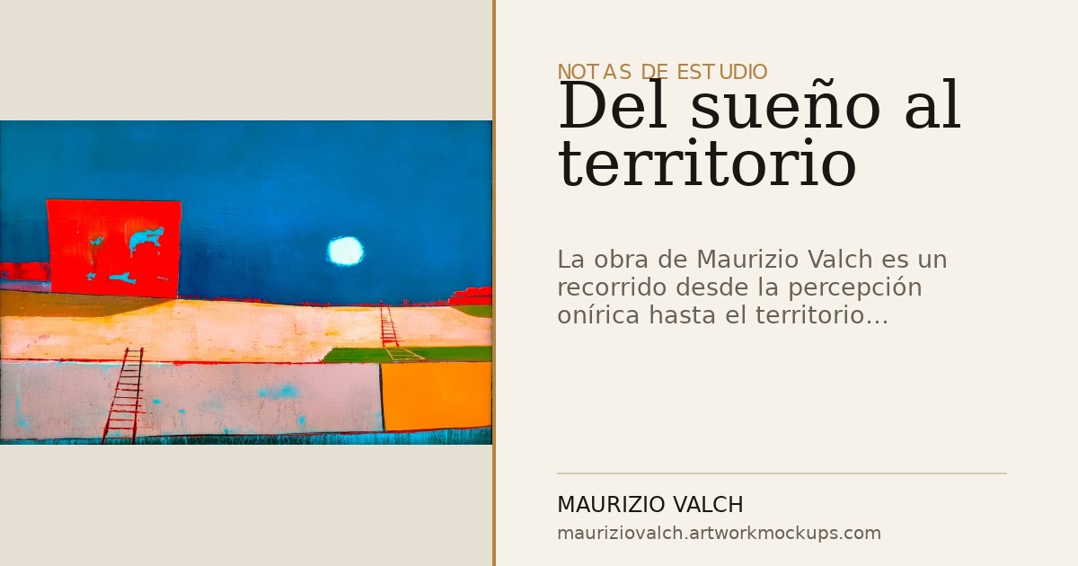 Del sueño al territorio