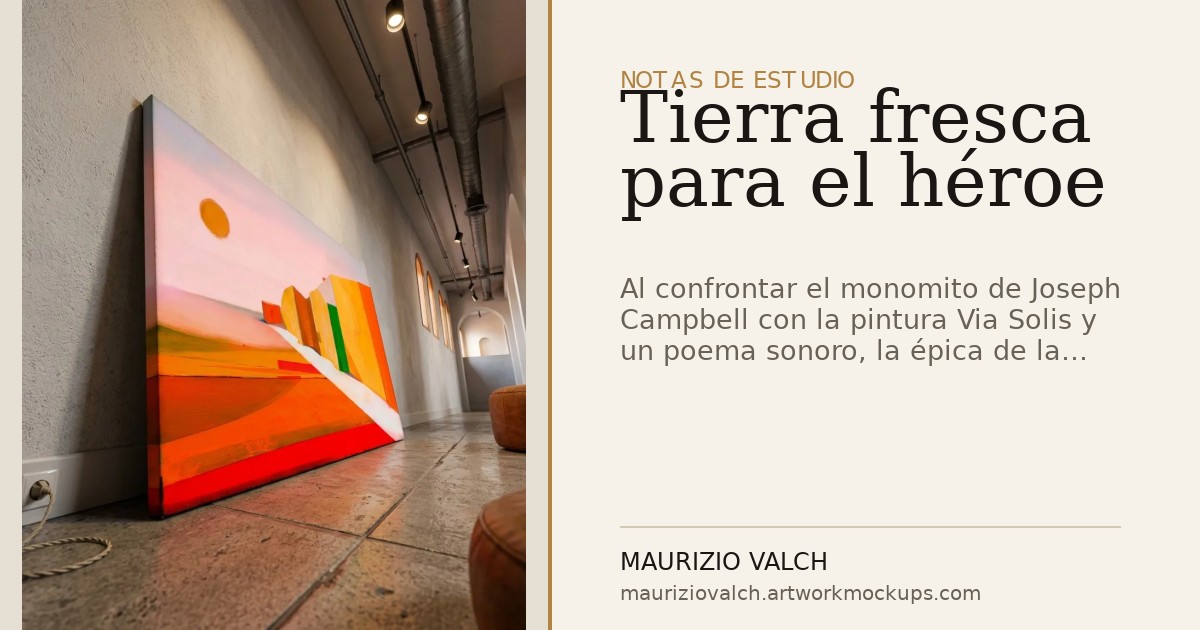 Tierra fresca para el héroe